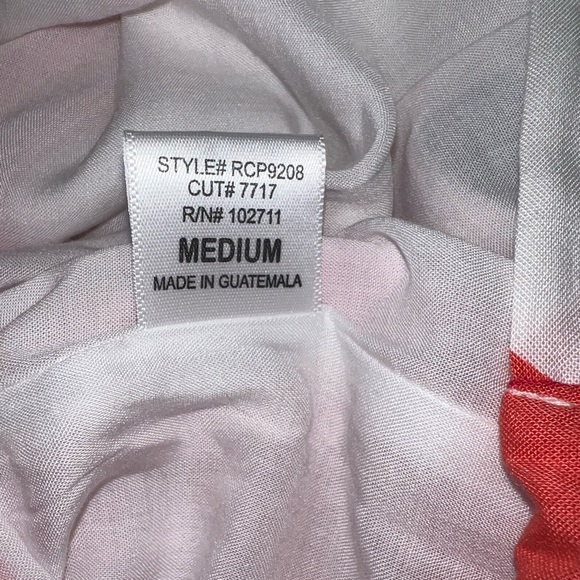 NWT Nordstrom Gibson belted halter romper, bright geometric print Sz M(8/10) - Picture 9 of 14